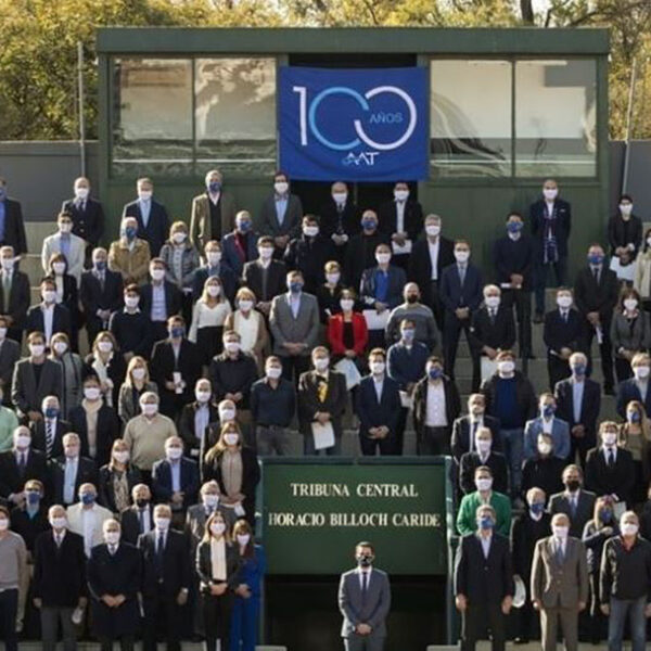 autoridades presentes en 100 años de la ATP